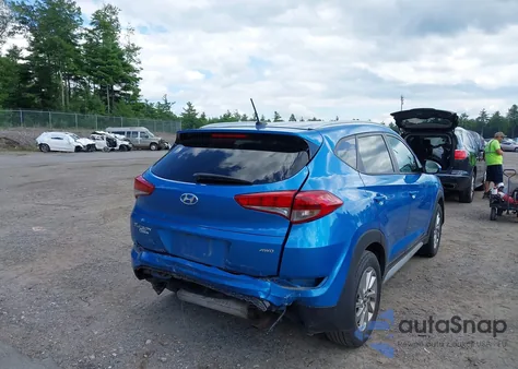 2017 Hyundai Tucson Se из США, поврежденный, VIN KM8J3CA46HU405097